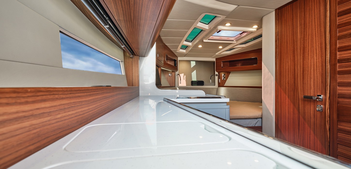 Windy 37 Shamal interior