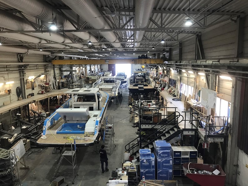 SR production hall