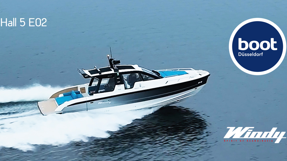 Windy At Boot 2026 Banner